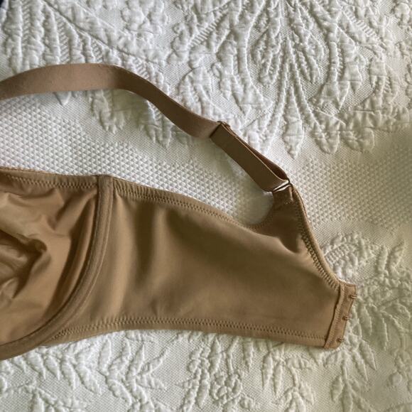 Wacoal Lot of 2 Bras 36G Bra 857303 Back Appeal Minimizer black & nude - Picture 6 of 15